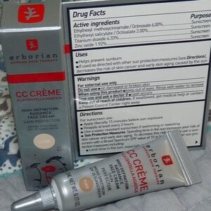 🎀 $12 - CLAIR Erborian CC Creme High Definition Radiance Face Cream .17oz